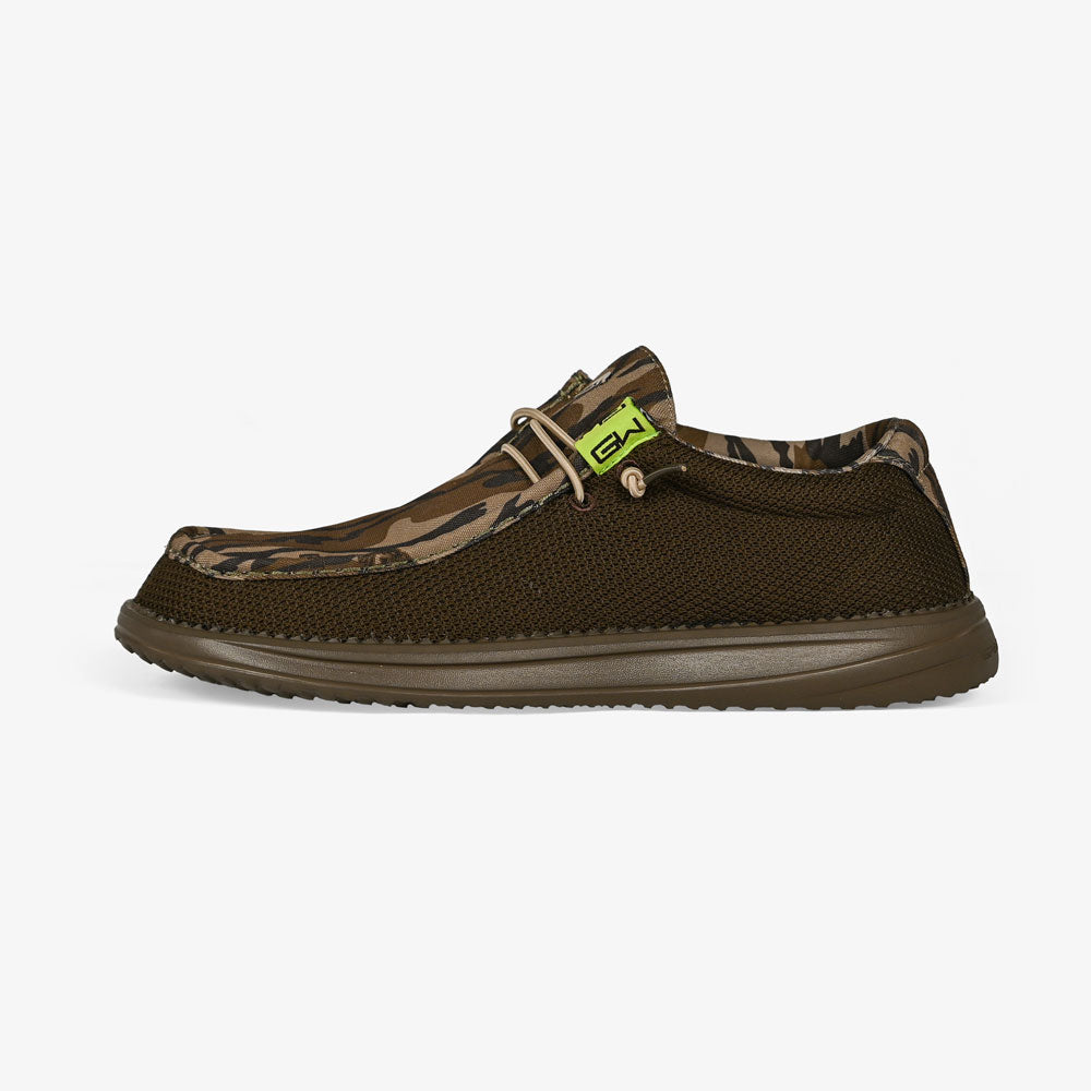 Camp Shoes | Mens - 2-Tone Mossy Oak Original Bottomland