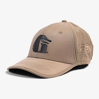 Gator Logo Tan Athletic Hat