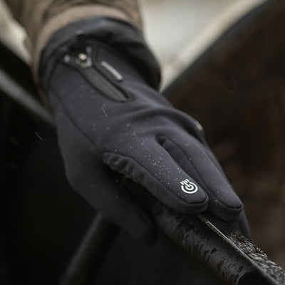  Gator Waders In Action Cruze Gloves Unisex Black 5 View 