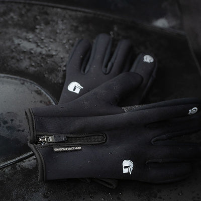  Gator Waders In Action Cruze Gloves Unisex Black 6 View 
