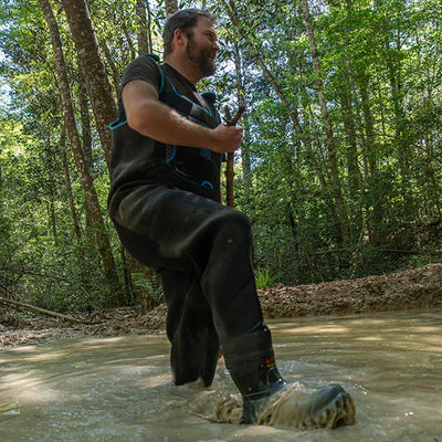 Retro Waders | Mens - Blue – Gator Waders