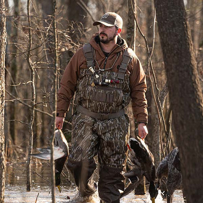 Redneck Waders Men's Shield Breathable Hunting Waders - Mossy Oak Original Bottomland ...