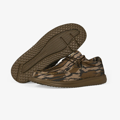 Gator Waders Mens Camp Boots in Mossy Oak Bottomland