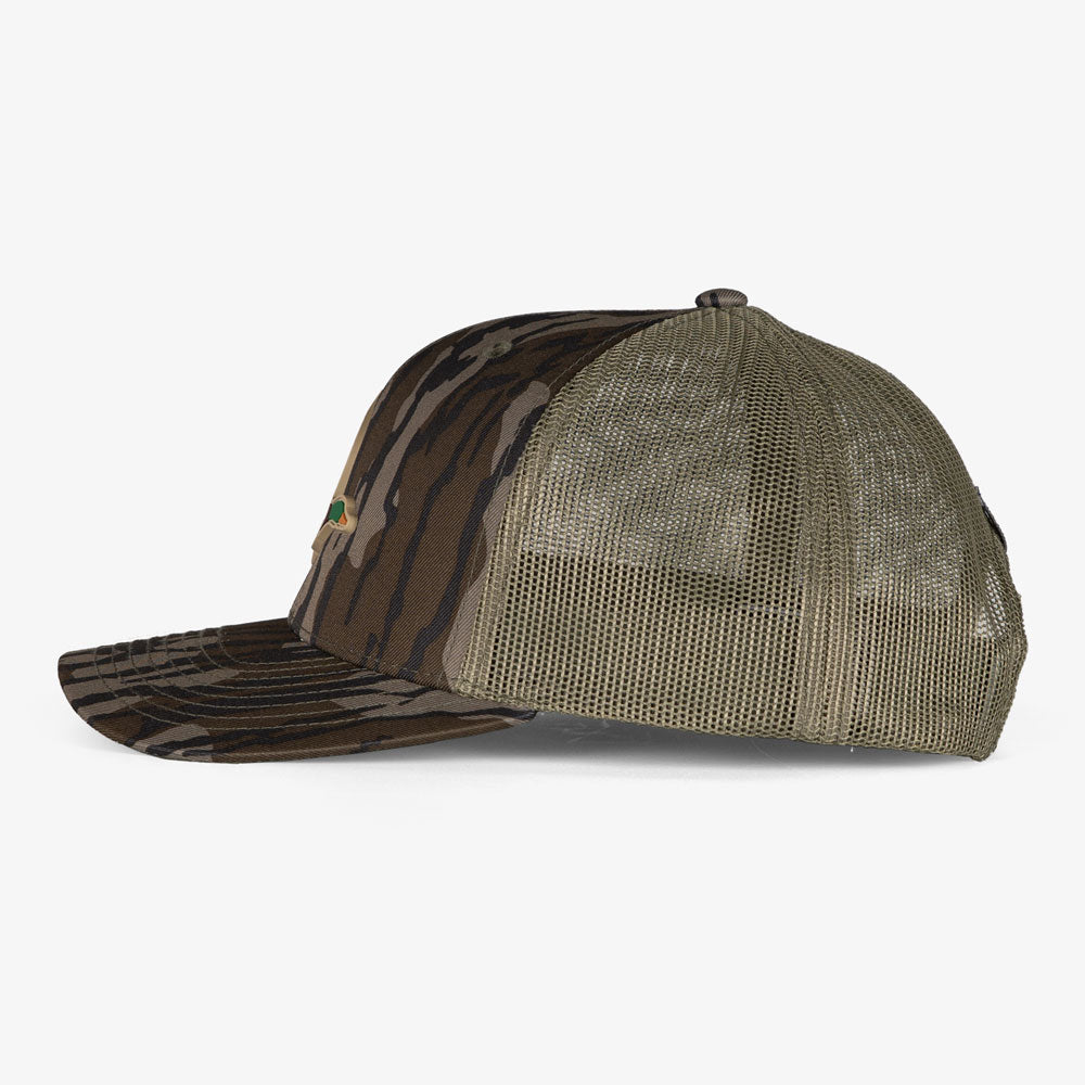 Trucker Hat | Mallard - Mossy Oak Original Bottomland Side View