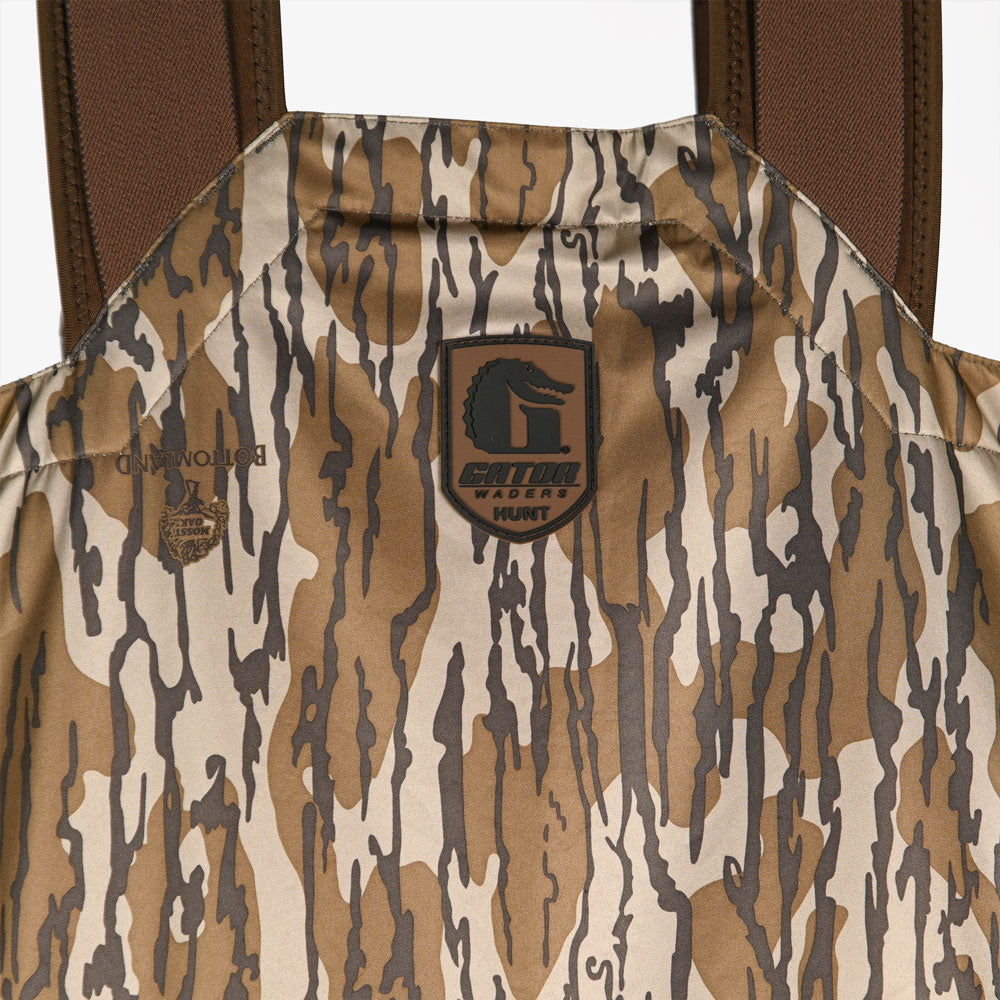 Bottomland Waders Shield Insulated Waders | Mens - Mossy Oak Original Bottomland | Gator ...