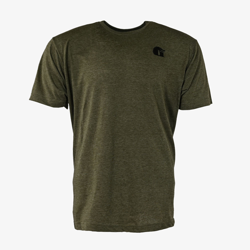 Woodland Shield Graphic Tee | Military Green