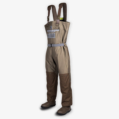 Gator Waders Shield Insulated Pro Series Waders | Mens - Brown, Stout 10